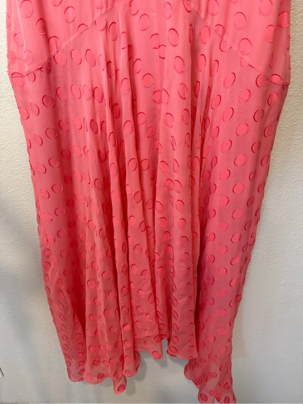 SALONI Rita Pink Ruffled Midi Dress - Picture 7 of 13